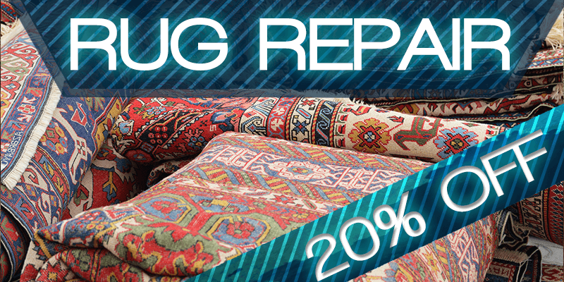 Get 20 Percent off Rug Repair